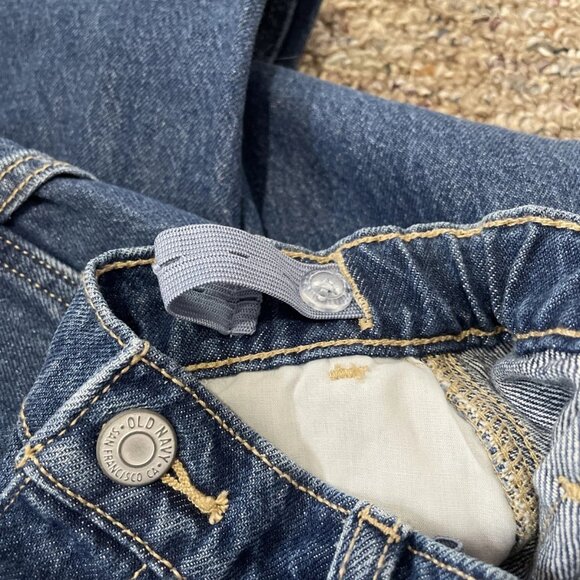 Old Navy High-Waisted Carpenter Jeans for Girls ~ Size 7 ~ NWT - Picture 4 of 5